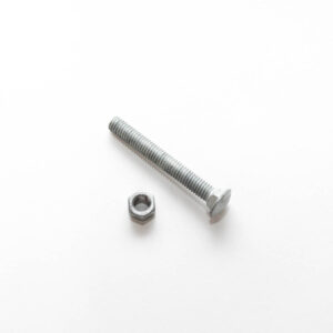 3/8 x 2 1/2 Galvanized Carriage Bolt