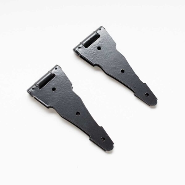 Heavy Duty Black Strap Hinge 6"