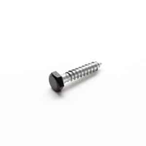 Black Lag Screws 5/16" x 2"