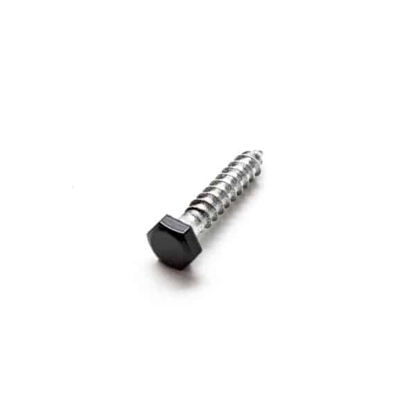 Black Lag Screws 5/16" x 2"