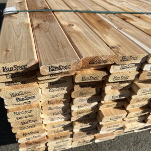 5/4x4x8 Cedar Decking