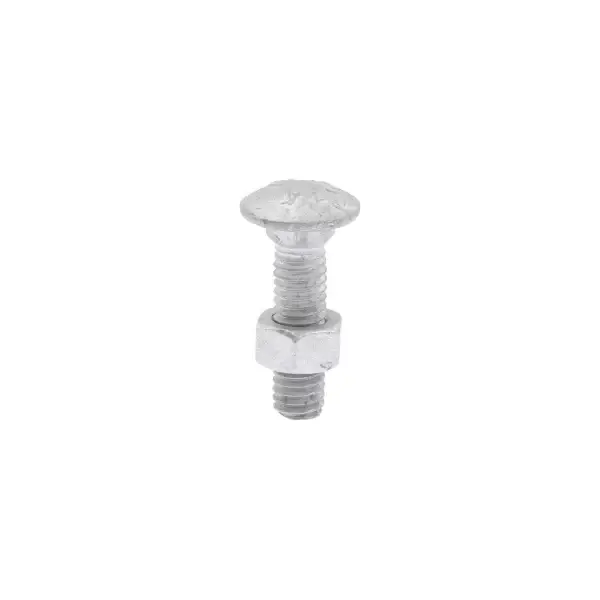 5/16 x 1 1/4 Galvanized Carriage Bolt