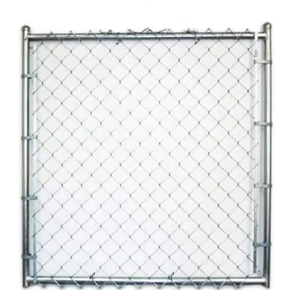 Galvanized Chain Link Gate 5' H x 4' W