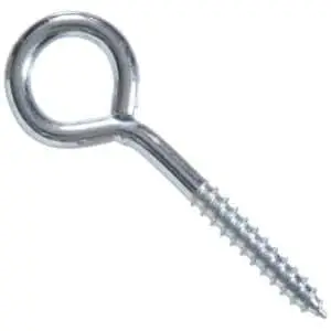 Stainless Steel Screw Eye 3-3/4"