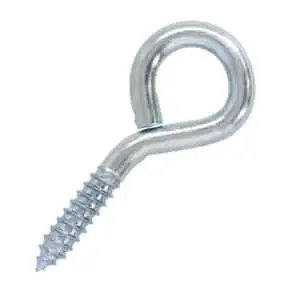 Screw Eye Zinc 4"