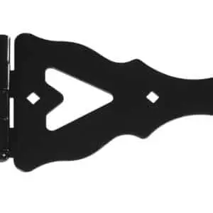 Ornamental Black Gate T-hinge 10"